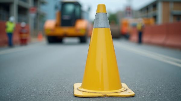 Comment choisir un cône de balisage efficace pour vos zones de travaux ?