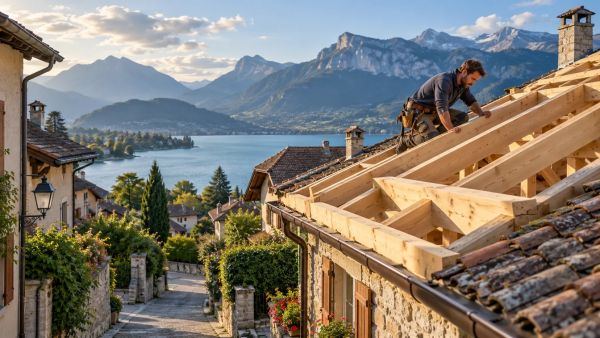 Les meilleures entreprises de charpente à Annecy pour du durable