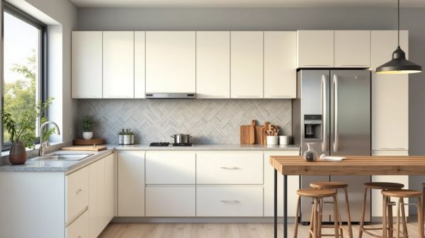 Optimiser votre rangement avec des meubles de cuisine pratiques