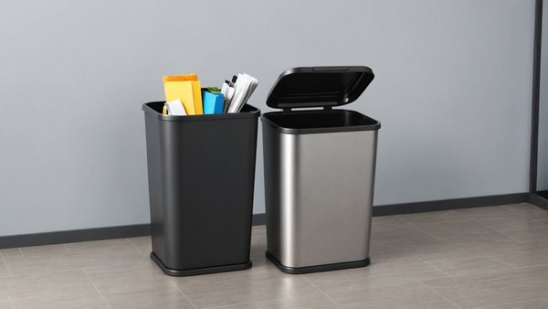 Découvrez notre collection élégante de poubelles de bureau