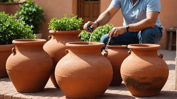 Découvrez l'efficacité de l'oya en terre cuite pour l'irrigation